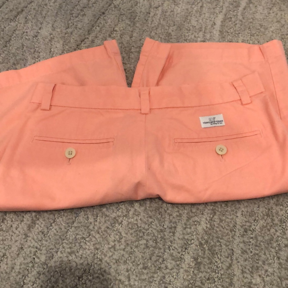 Salmon/pink boys vineyard vines shorts